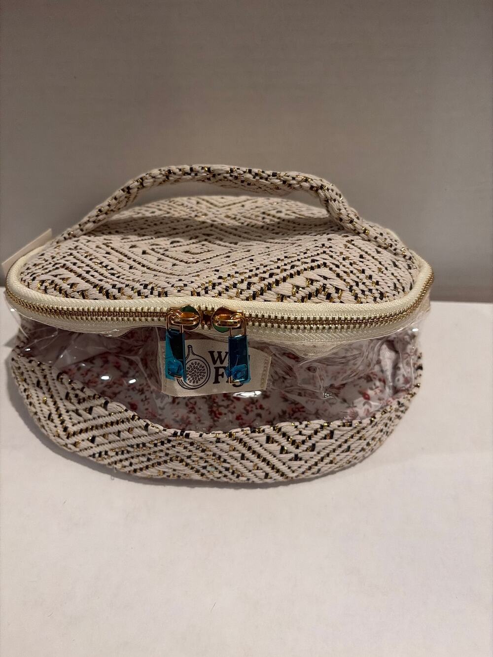 Wild Fig cosmetic bag